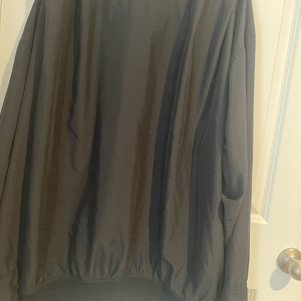 Zero Restriction Golf Outerwear Mens Sz XXL Black Lightweight Pullover - Picture 8 of 11